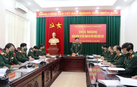 Military Region 2 betters the building of a contingent of cadres under Ho Chi Minhs ideology