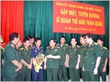 Gặp mặt, tuyên dương 40 sĩ quan trẻ giỏi toàn quân năm 2015