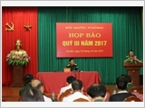 Bộ Quốc phòng họp báo quý III – 2017