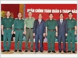 Hội nghị Quân chính toàn quân sáu tháng đầu năm 2018