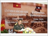 Bộ Quốc phòng Lào tổ chức mít tinh trọng thể kỷ niệm 65 năm Chiến thắng Điện Biên Phủ
