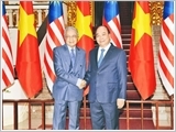 Thủ tướng Nguyễn Xuân Phúc đón, hội đàm với Thủ tướng Ma-lai-xi-a M.Mô-ha-mét