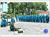 Xây dựng, huấn luyện lực lượng dân quân tự vệ ở tỉnh Tiền Giang