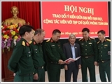 Tạp chí Quốc phòng toàn dân trao đổi ý kiến với đại biểu bạn đọc, cộng tác viên tại Học viện Lục quân