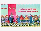 Lễ công bố Quyết định thành lập Quân đoàn 12