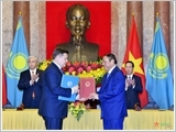 Thông cáo báo chí chung về kết quả chuyến thăm chính thức Việt Nam của Tổng thống Cộng hòa Kazakhstan