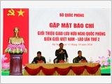 Gặp mặt báo chí giới thiệu Giao lưu hữu nghị quốc phòng biên giới Việt Nam - Lào lần thứ 2