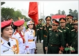 Kiểm tra huấn luyện diễu binh, diễu hành trong Lễ kỷ niệm 70 năm Chiến thắng Điện Biên Phủ