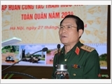 Thượng tướng Nguyễn Tân Cương chủ trì khai mạc tập huấn Tham mưu tác chiến toàn quân năm 2024