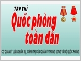 LỜI CẢM ƠN CỦA TẠP CHÍ QUỐC PHÒNG TOÀN DÂN