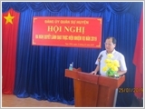 Ngoc Hien District promotes socio-economic development associated with defense and security consolidation