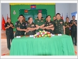 Tay Ninh Armed Forces improve the quality of defense foreign affairs