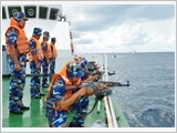 Vietnam Coast Guard resolutely and persistently struggles to contribute to maintaining peace and stability of seas and islands of the Fatherland