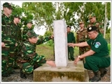 Long An Border Guard’s role promoted in the protection of national border