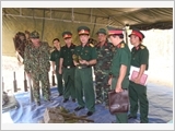 The armed forces of Binh Thuan promote the key role in building defence area