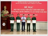 Enhancing the efficiency of education and training at the National Defence and Security Education Centre at Hanoi University of Physical Education and Sports