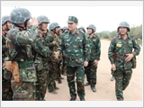Intensify the construction of the national defence system across Military Region 1