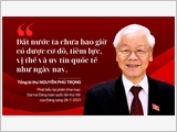 General Secretary, Secretary of the Central Military Commission Nguyen Phu Trong - The architect of our country’s fortune