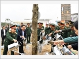 Đại tướng Phan Văn Giang chủ trì Lễ phát động "Tết trồng cây đời đời nhớ ơn Bác Hồ"