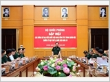 Bộ Quốc phòng gặp mặt các đại biểu Quốc hội đang công tác trong Quân đội trước Kỳ họp thứ chín, Quốc hội khóa XV