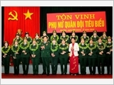 Phấn đấu thực hiện tốt phong trào "Phụ nữ quân đội tích cực học tập, lao động sáng tạo hoàn thành tốt nhiệm vụ, xây dựng gia đình hạnh phúc"