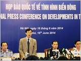 Họp báo quốc tế về tình hình Biển Đông ngày 16 tháng 6 năm 2014