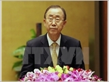 Tổng Thư ký Liên hợp quốc Ban Ki-moon dự Kỳ họp Quốc hội Việt Nam