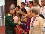 Bộ Quốc phòng gặp mặt Đoàn đại biểu Người có công với cách mạng tỉnh Tiền Giang