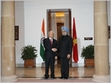 Party leader concludes India visit