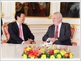 Vietnamese, Czech Presidents hold talks