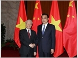 Vietnam Party chief meets Chinese Premier, NPC Chairman