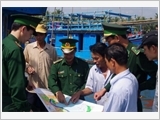 Border Guard of Binh Dinh province carries out the work of mass mobilization