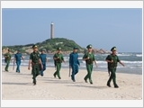 The Provincial Border Guard of Binh Thuan firmly manages and protects the sea border sovereignty and security