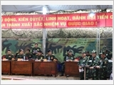 Armed forces of Dien Bien province conduct the national defence and security work