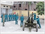 Dan Phuong district builds a "strong, extensive" militia and self-defence force