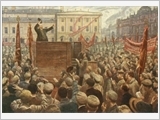 Russian October Revolution of 1917 - a revolution that knows how to protect itself