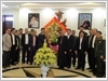 Thiếu tướng Doãn Bảo Quyết, Phó chính ủy Cảnh sát biển thăm giáo phận Vinh, Nghệ An