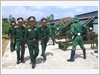 Trung tướng Nguyễn Quốc Khánh, Phó Tổng Tham mưu trưởng QĐNDVN kiểm tra công tác huấn huyện bắn pháo lễ phục vụ Lễ kỷ niệm 70 năm Cách mạng tháng Tám và Quốc khánh 02-9