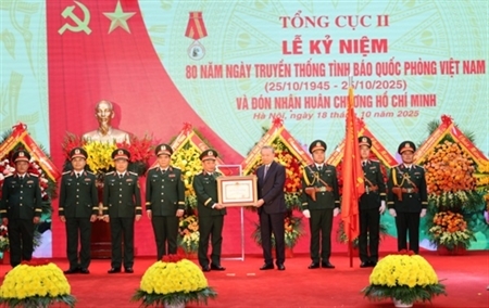 Phát huy truyền thống anh hùng, xây dựng ngành Tình báo Quốc phòng ngang tầm nhiệm vụ