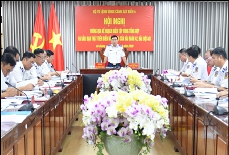 Bộ Tư lệnh Vùng Cảnh sát biển 4 tập trung xây dựng đơn vị vững mạnh toàn diện mẫu mực, tiêu biểu