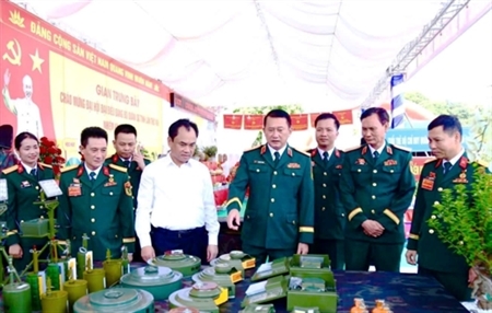 Tỉnh Thái Nguyên tăng cường sức mạnh khu vực phòng thủ