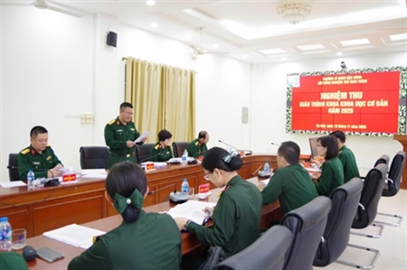 Trường Sĩ quan Đặc công nâng cao chất lượng giáo dục, đào tạo và nghiên cứu khoa học theo lời Bác Hồ dạy
