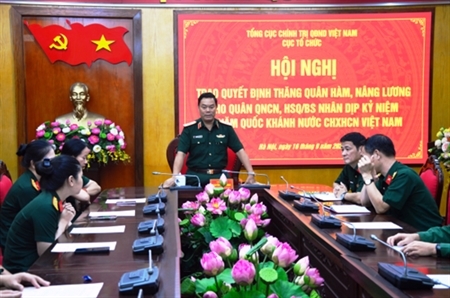 Xây dựng Cục Tổ chức và ngành Tổ chức xây dựng đảng Quân đội vững mạnh trong kỷ nguyên mới