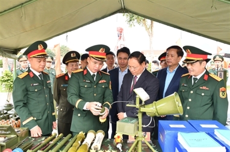 Tỉnh Lai Châu tăng cường xây dựng tiềm lực quốc phòng