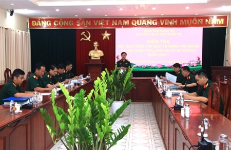 Tăng cường công tác bảo vệ chính trị nội bộ Quân đội trong tình hình mới