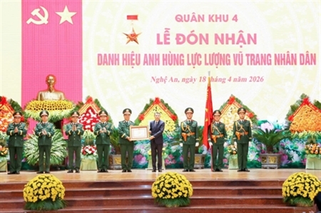 Quân khu 4 tập trung xây dựng cơ quan quân sự địa phương tinh, gọn, mạnh
