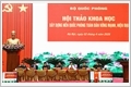 Bộ Quốc phòng tổ chức Hội thảo khoa học Xây dựng nền quốc phòng toàn dân vững mạnh, hiện đại