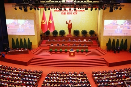 各国政党、组织和国际友人致越南共产党第十四次全国代表大会的贺电贺信