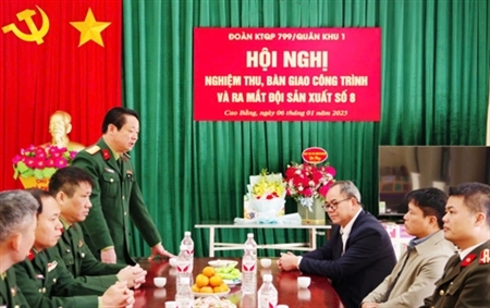 799号国防经济团在边境地区筑牢民心阵地