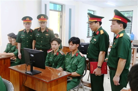 Military School of Hanoi Capital Command promotes digital transformation